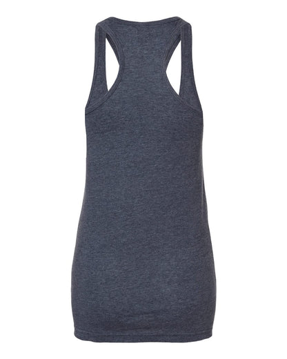 M&O Women's Racerback Blend Tank 3590 #color_Heather Navy