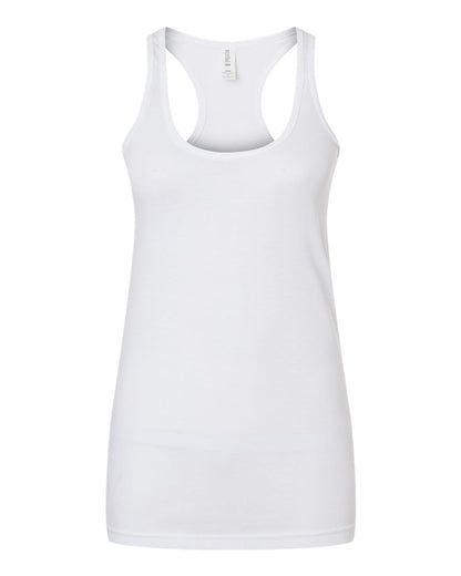 M&O Women's Racerback Blend Tank 3590 #color_White