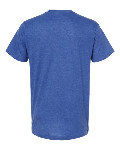 M&O Fine Jersey T-Shirt 4502 #color_Heather Royal