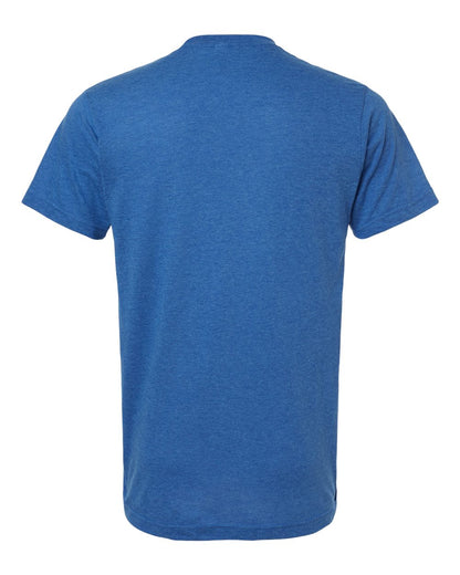 M&O Deluxe Blend T-Shirt 3541 #color_Heather Royal