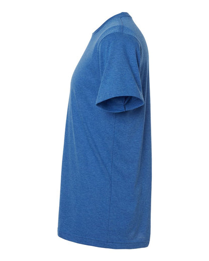 M&O Deluxe Blend T-Shirt 3541 #color_Heather Royal