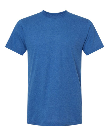 M&O Deluxe Blend T-Shirt 3541 #color_Heather Royal