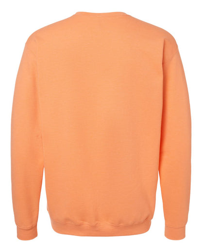 M&O Unisex Crewneck Fleece 3340 #color_Cantaloupe
