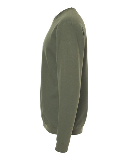 M&O Unisex Crewneck Fleece 3340 #color_Military Green