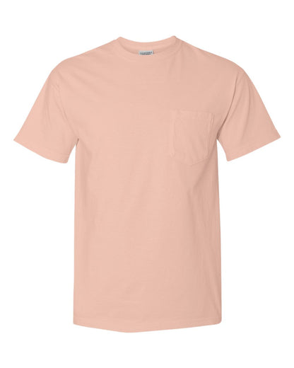 Comfort Colors Garment-Dyed Heavyweight Pocket T-Shirt 6030 #color_Peachy