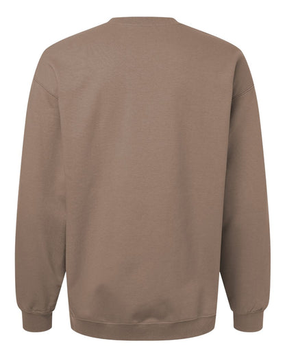 Gildan Softstyle® Midweight Crewneck Sweatshirt SF000 #color_Brown Savana