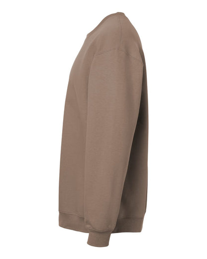 Gildan Softstyle® Midweight Crewneck Sweatshirt SF000 #color_Brown Savana