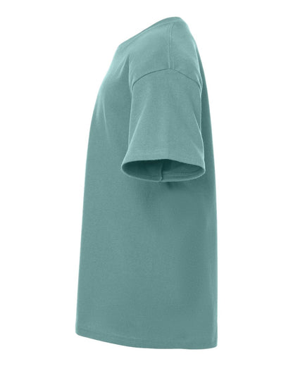 Gildan Heavy Cotton™ Youth T-Shirt 5000B #color_Aquatic