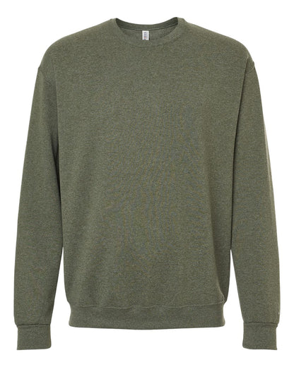 JERZEES NuBlend® Crewneck Sweatshirt 562MR #color_Military Green Heather