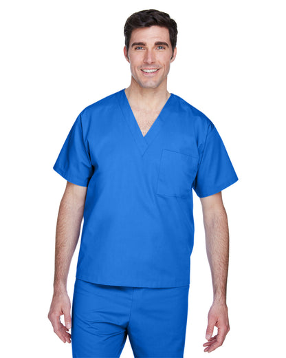 Harriton Adult Restore Scrub Top M897 #color_TRUE ROYAL