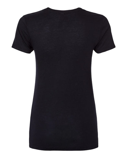 Next Level Ladies' Triblend Crew 6710 #color_Black