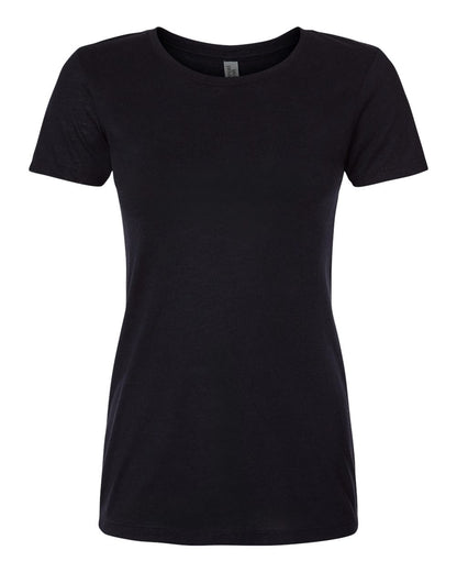 Next Level Ladies' Triblend Crew 6710 #color_Black