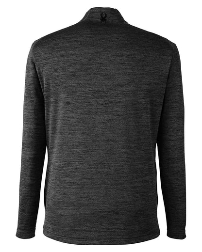 Spyder Men's Mission Half-Zip S17997 #color_Black Jasper