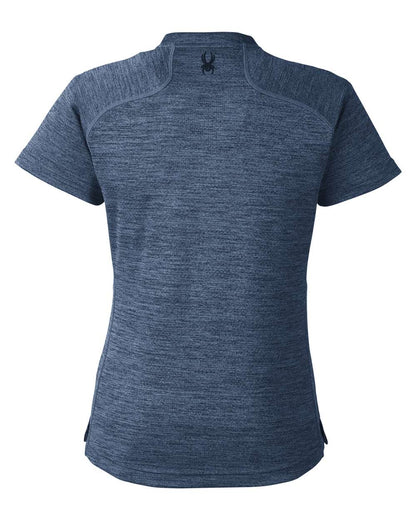 Spyder Ladies' Mission Blade Collar Polo S17980 #color_Frontier Jasper