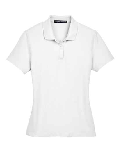 Devon & Jones Ladies' DRYTEC20™ Performance Polo DG150W #color_White