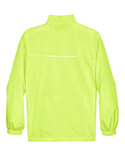 Core365 Men's Techno Lite Motivate Unlined Lightweight Jacket 88183 #color_Safety Yellow