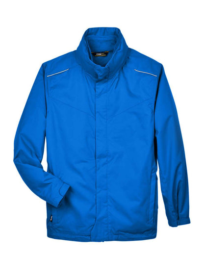 Core365 Men's Region 3-in-1 Jacket with Fleece Liner 88205 #color_True Royal
