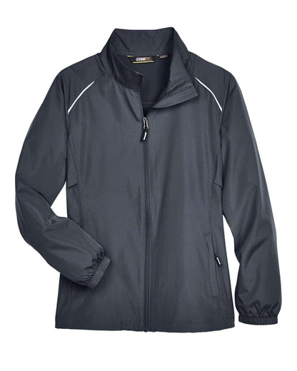Core365 Ladies' Techno Lite Motivate Unlined Lightweight Jacket 78183 #color_Carbon