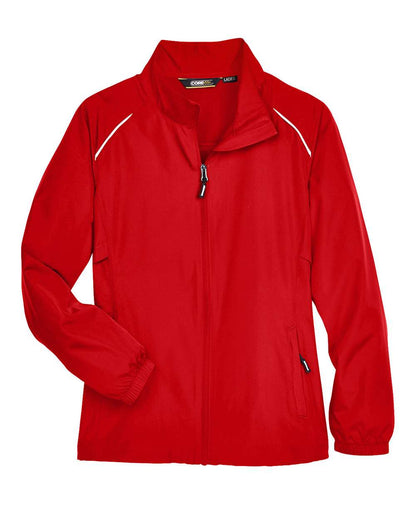 Core365 Ladies' Techno Lite Motivate Unlined Lightweight Jacket 78183 #color_Classic Red