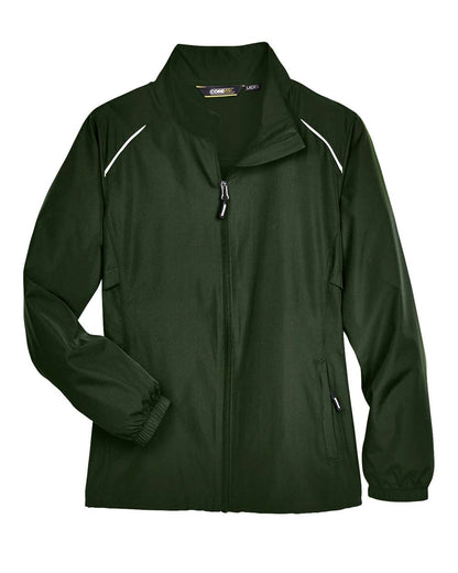 Core365 Ladies' Techno Lite Motivate Unlined Lightweight Jacket 78183 #color_Forest