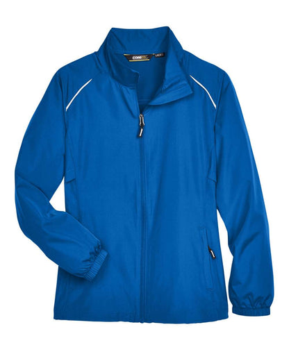 Core365 Ladies' Techno Lite Motivate Unlined Lightweight Jacket 78183 #color_True Royal