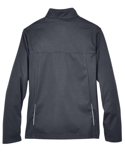 Core365 Ladies' Techno Lite Three-Layer Knit Tech-Shell CE708W #color_Carbon