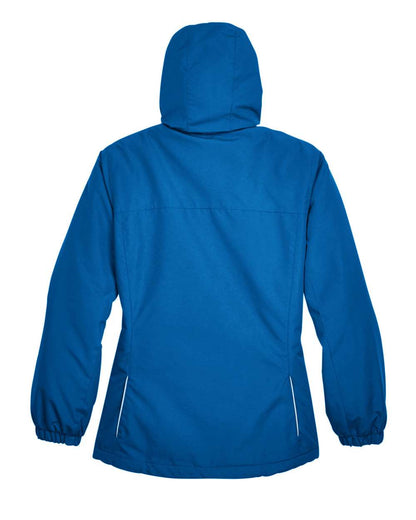 Core365 Ladies' Profile Fleece-Lined All-Season Jacket 78224 #color_True Royal