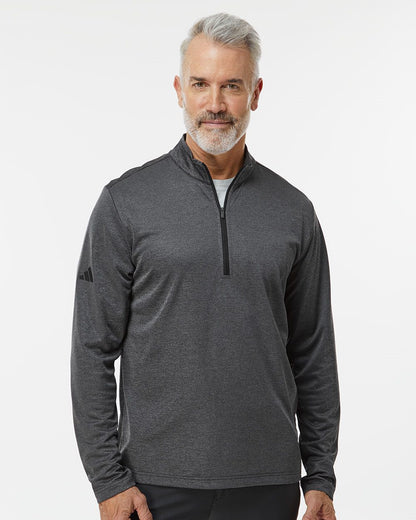 Adidas Space Dyed Quarter-Zip Pullover A593 Adidas Space Dyed Quarter-Zip Pullover A593