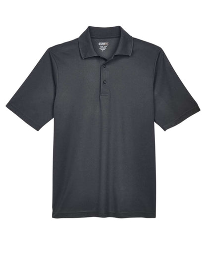 Core365 Men's Tall Origin Performance Piqué Polo 88181T #color_Carbon