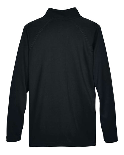 Devon & Jones Men's Stretch Tech-Shell® Compass Quarter-Zip DG440 #color_Black