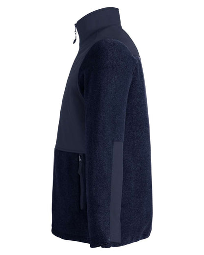 Core365 Men's Journey Summit Hybrid Full-Zip CE890 #color_Classic Navy/ Classic Navy