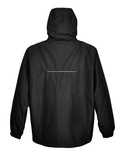 Core365 Men's Tall Brisk Insulated Jacket 88189T #color_Black