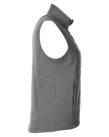 Devon & Jones New Classics® Ladies' Charleston Hybrid Vest DG706W #color_Graphite Melange/ Graphite