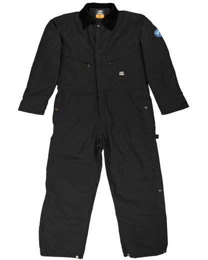 Berne Men's Icecap Insulated Coverall NI417 #color_Black