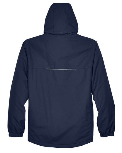 Core365 Men's Tall Profile Fleece-Lined All-Season Jacket 88224T #color_Classic Navy