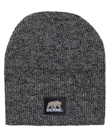 Berne Heritage Knit Beanie H149 #color_Black/ White