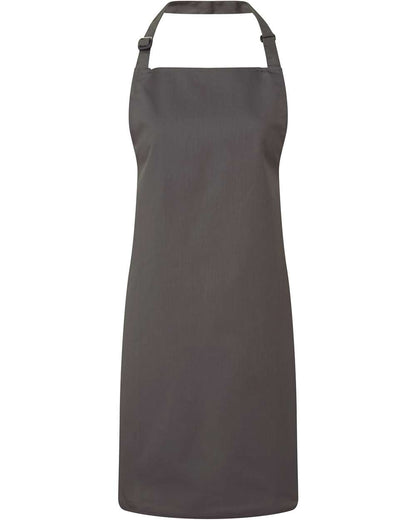 Artisan Collection by Reprime Unisex 'Colours' Recycled Bib Apron RP150 #color_Dark Grey