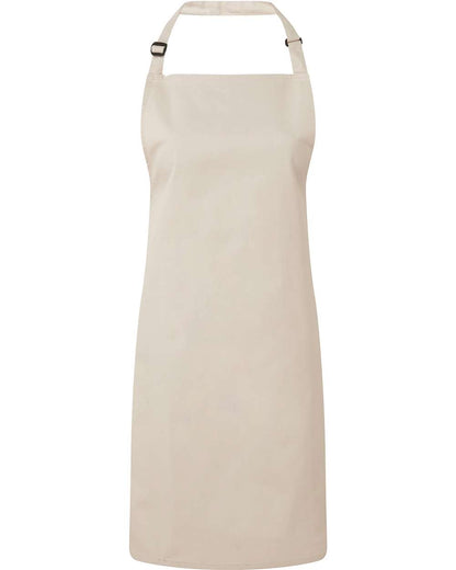 Artisan Collection by Reprime Unisex 'Colours' Recycled Bib Apron RP150 #color_Natural