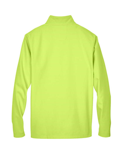 Team 365 Men's Leader Soft Shell Jacket TT80 #color_Safety Yellow