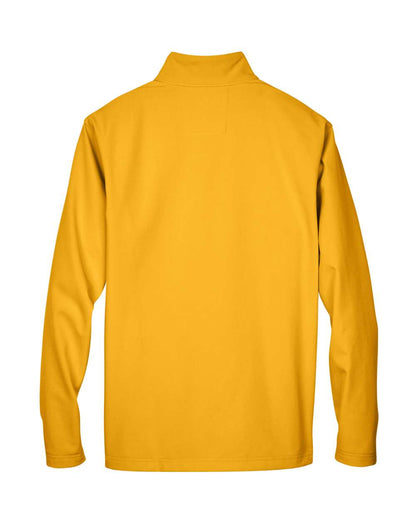 Team 365 Men's Leader Soft Shell Jacket TT80 #color_Sport Athletic Gold
