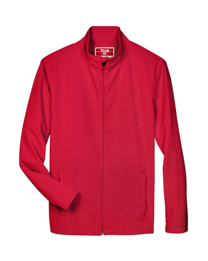 Team 365 Men's Leader Soft Shell Jacket TT80 #color_Sport Red