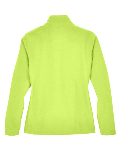 Team 365 Ladies' Leader Soft Shell Jacket TT80W #color_Safety Yellow