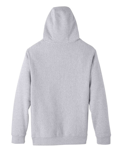 Team 365 Adult Zone HydroSport™ Heavyweight Pullover Hooded Sweatshirt TT96 #color_Athletic Heather