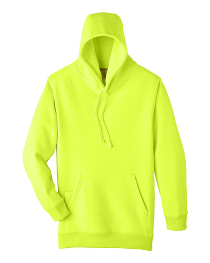 Team 365 Adult Zone HydroSport™ Heavyweight Pullover Hooded Sweatshirt TT96 #color_Safety Yellow