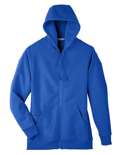 Team 365 Men's Zone HydroSport™ Heavyweight Full-Zip Hooded Sweatshirt TT95 #color_Sport Royal