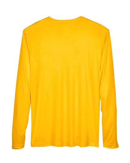 Team 365 Men's Zone Performance Long-Sleeve T-Shirt TT11L #color_Sport Athletic Gold