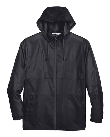 Team 365 Adult Zone Protect Lightweight Jacket TT73 #color_Black