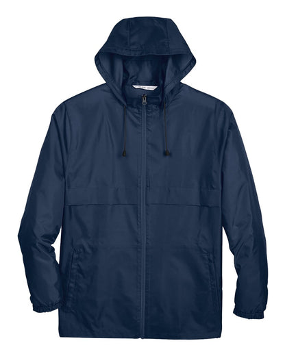 Team 365 Adult Zone Protect Lightweight Jacket TT73 #color_Sport Dark Navy