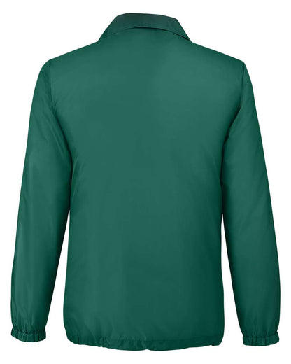 Team 365 Adult Zone Protect Coaches Jacket TT75 #color_Sport Forest