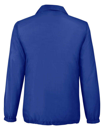 Team 365 Adult Zone Protect Coaches Jacket TT75 #color_Sport Royal